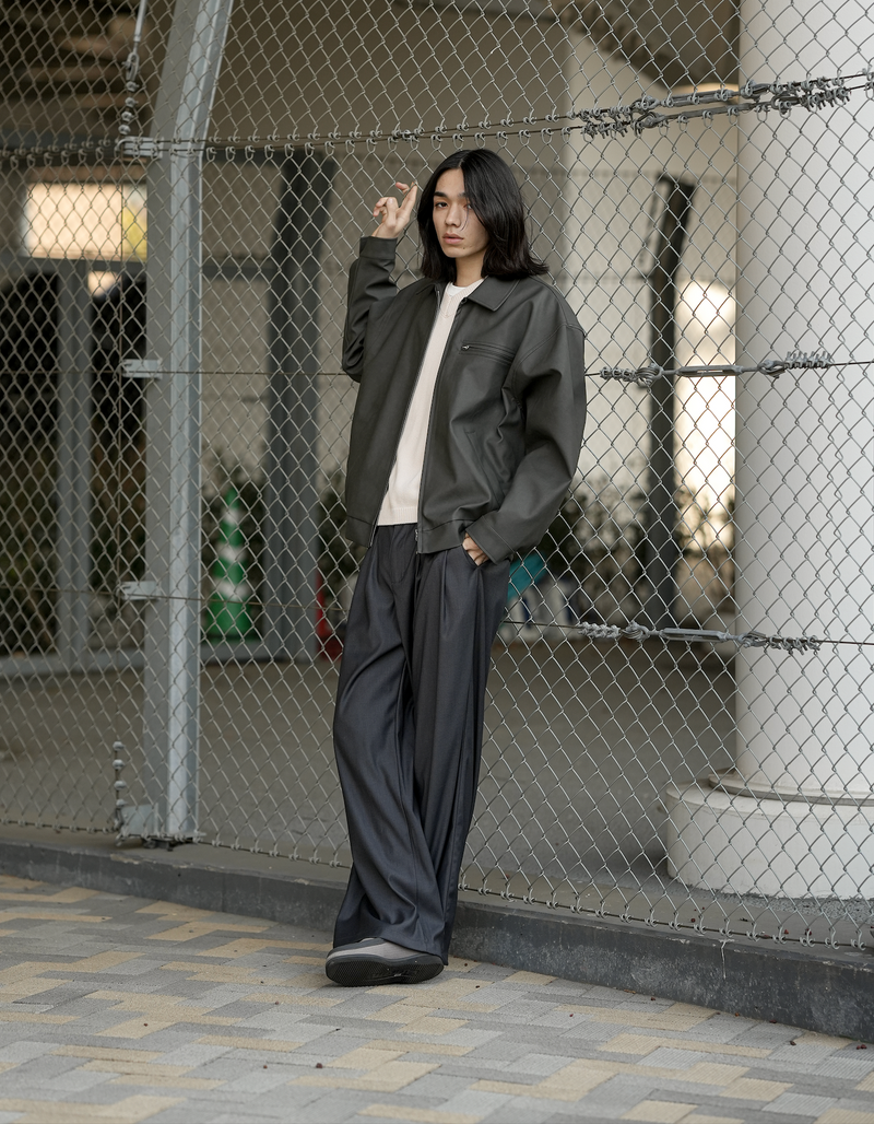 [Partial pre-order sale] Straight slacks B5046 