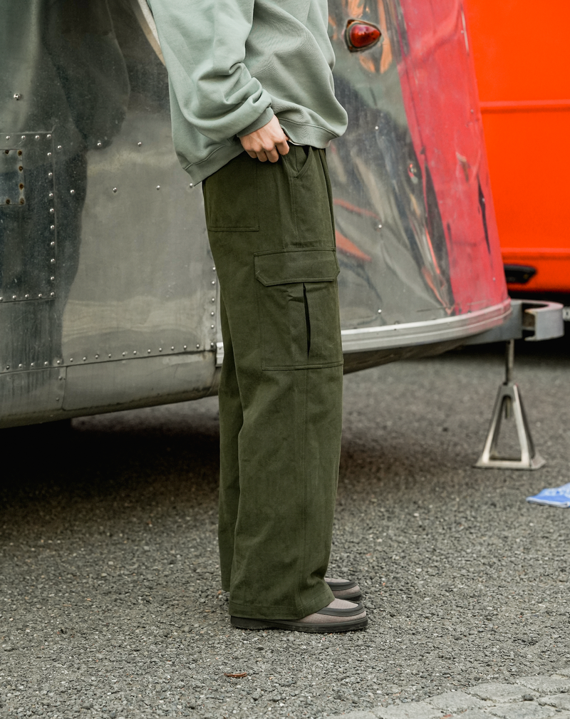 [Delivery within 1 week] Straight cargo pants B5063 