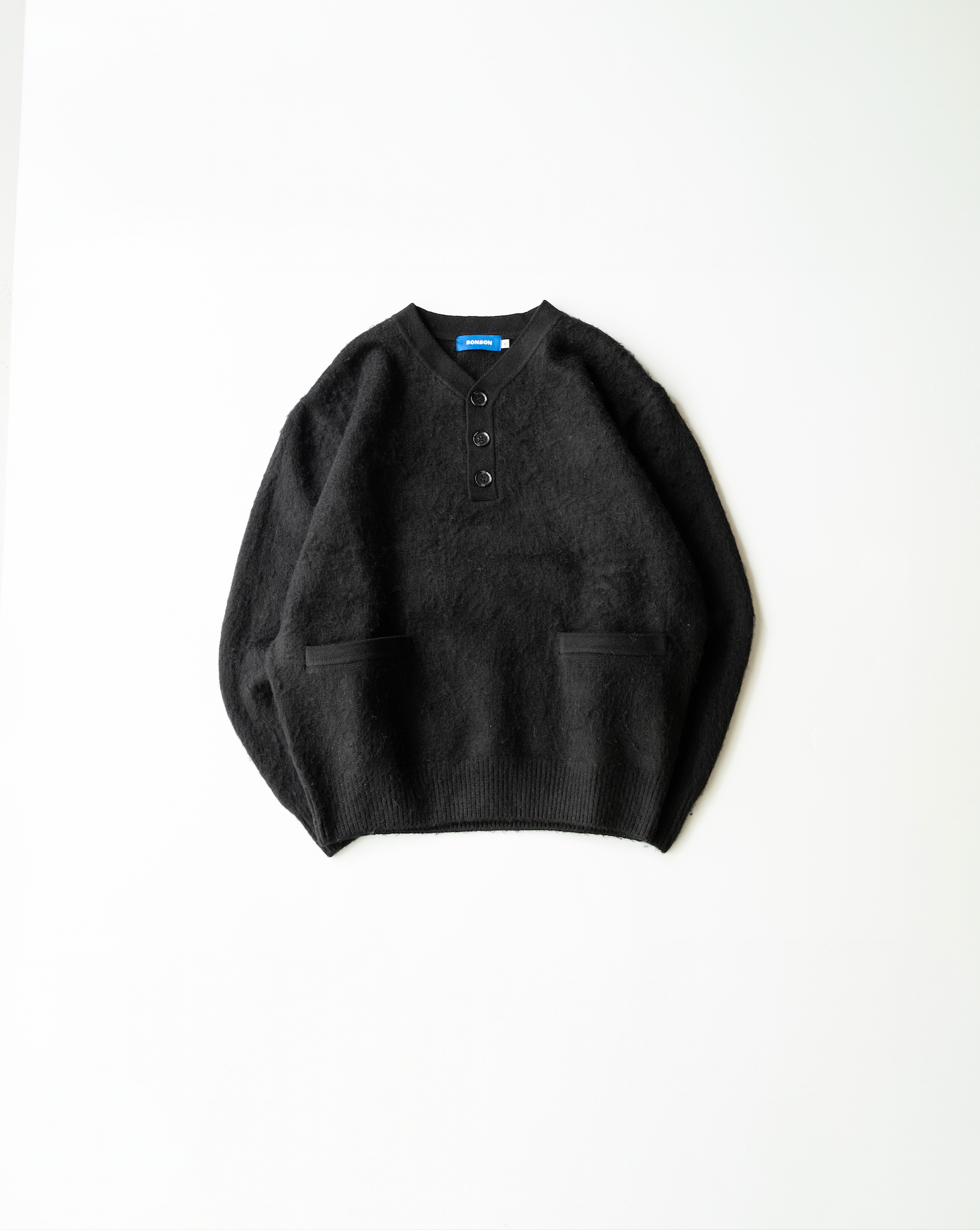 [Delivery within 1 week] Henley neck sweater B3139