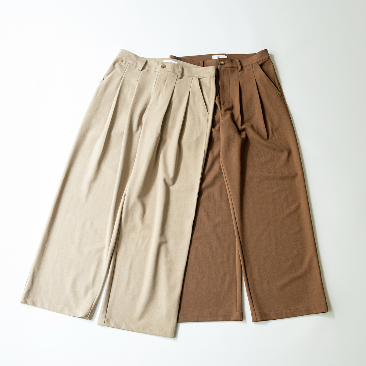 ドレープスラックス B5176 メンズファッション カジュアル ユニ