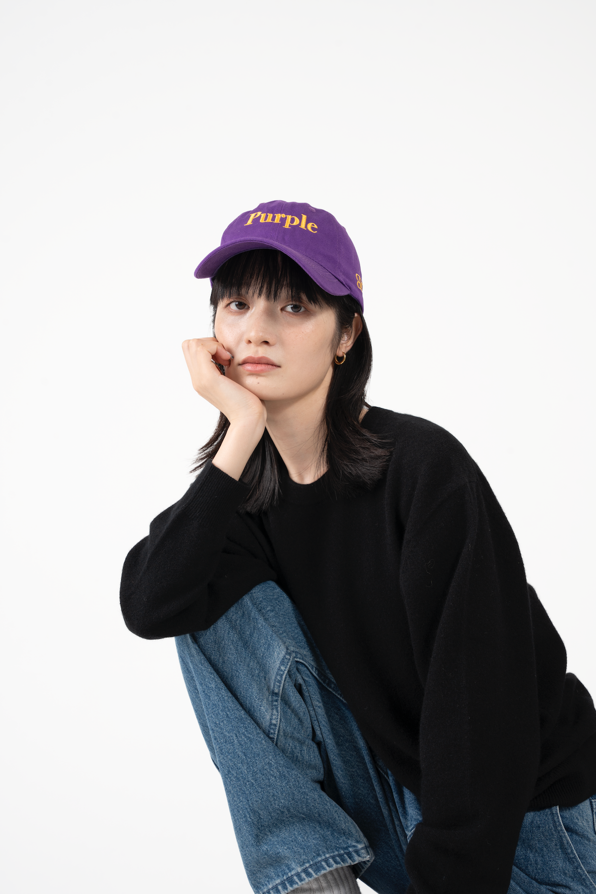 カラーロゴキャップ B5141