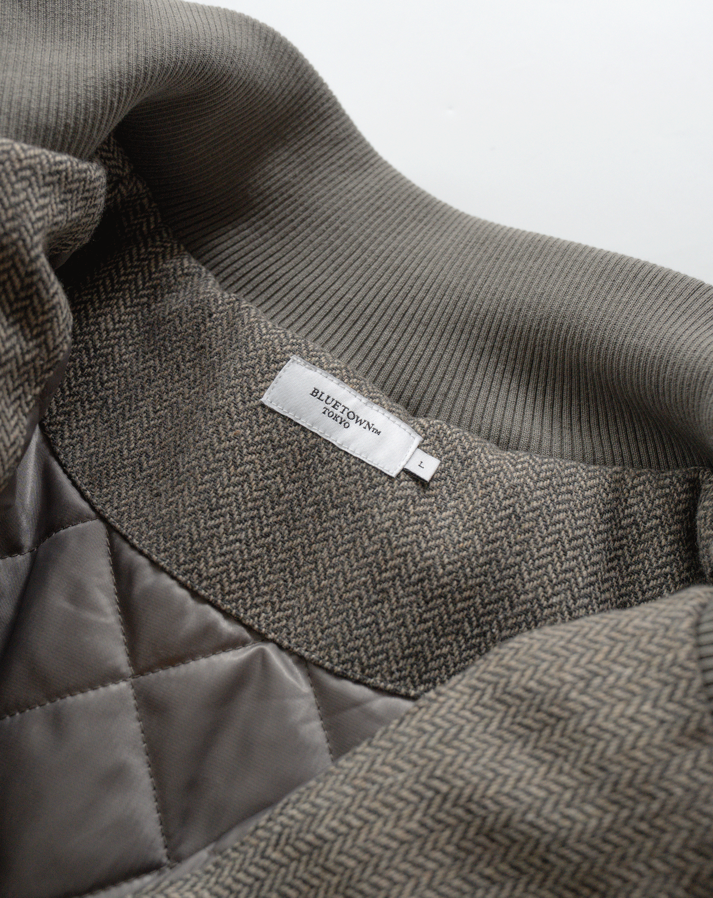 ツイードハリントンジャケット B5126