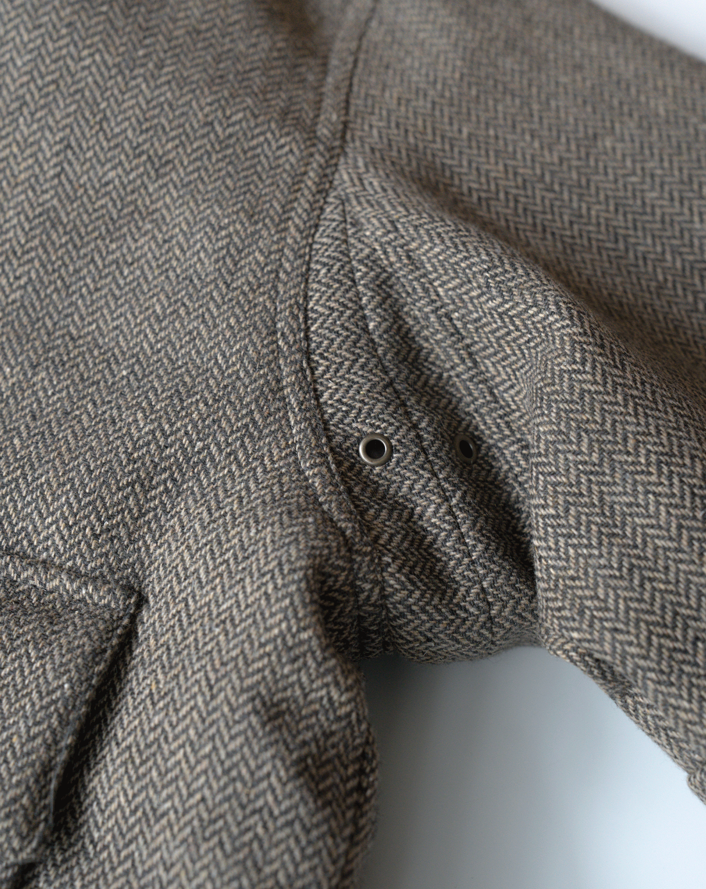 ツイードハリントンジャケット B5126