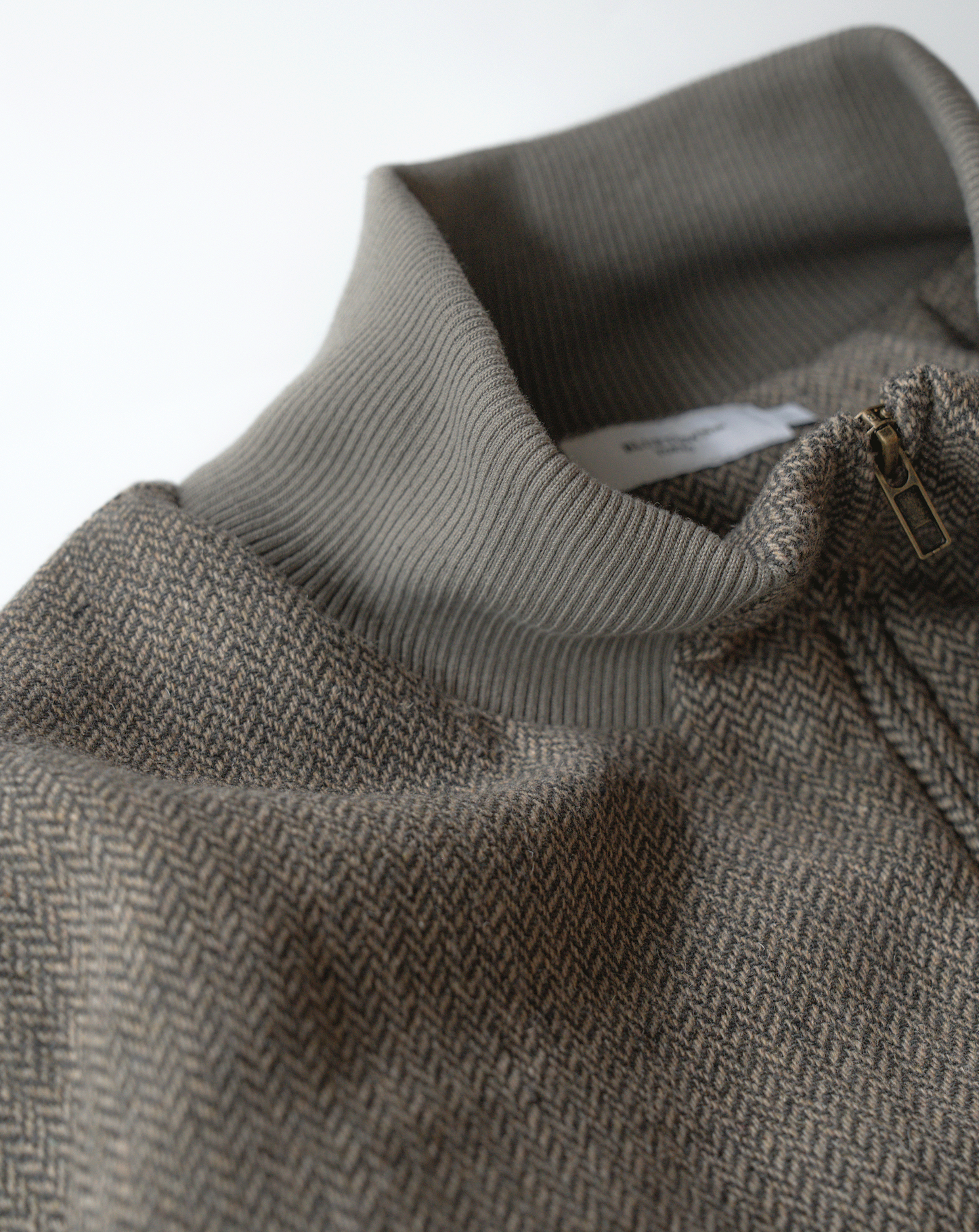 ツイードハリントンジャケット B5126