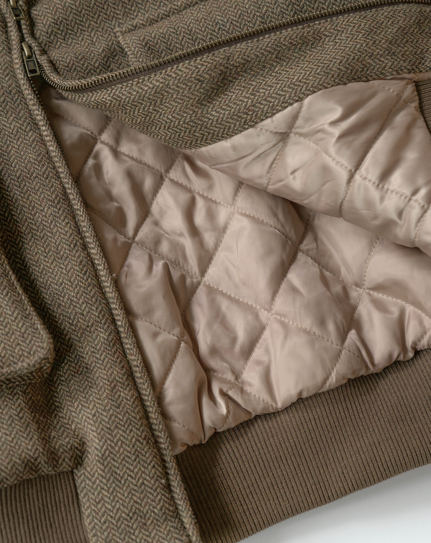 ツイードハリントンジャケット B5126