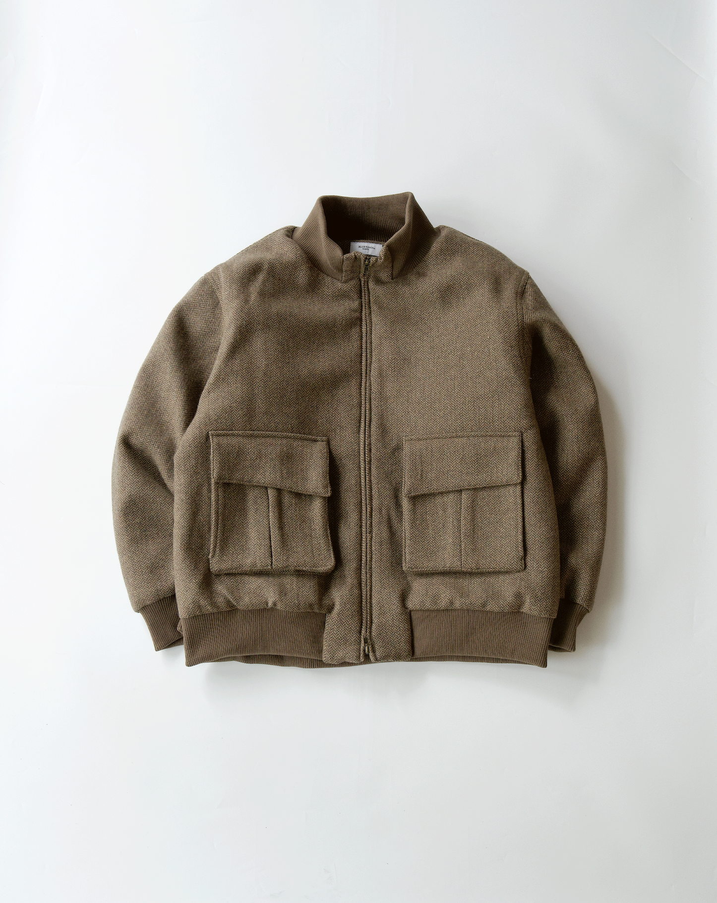 ツイードハリントンジャケット B5126