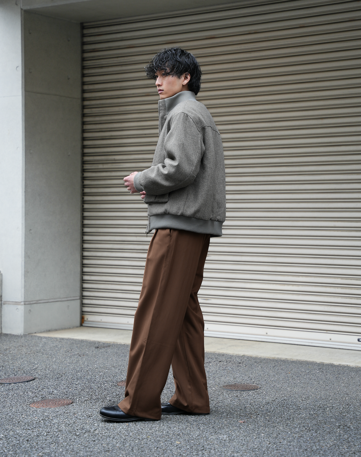 175cm Lサイズ着用