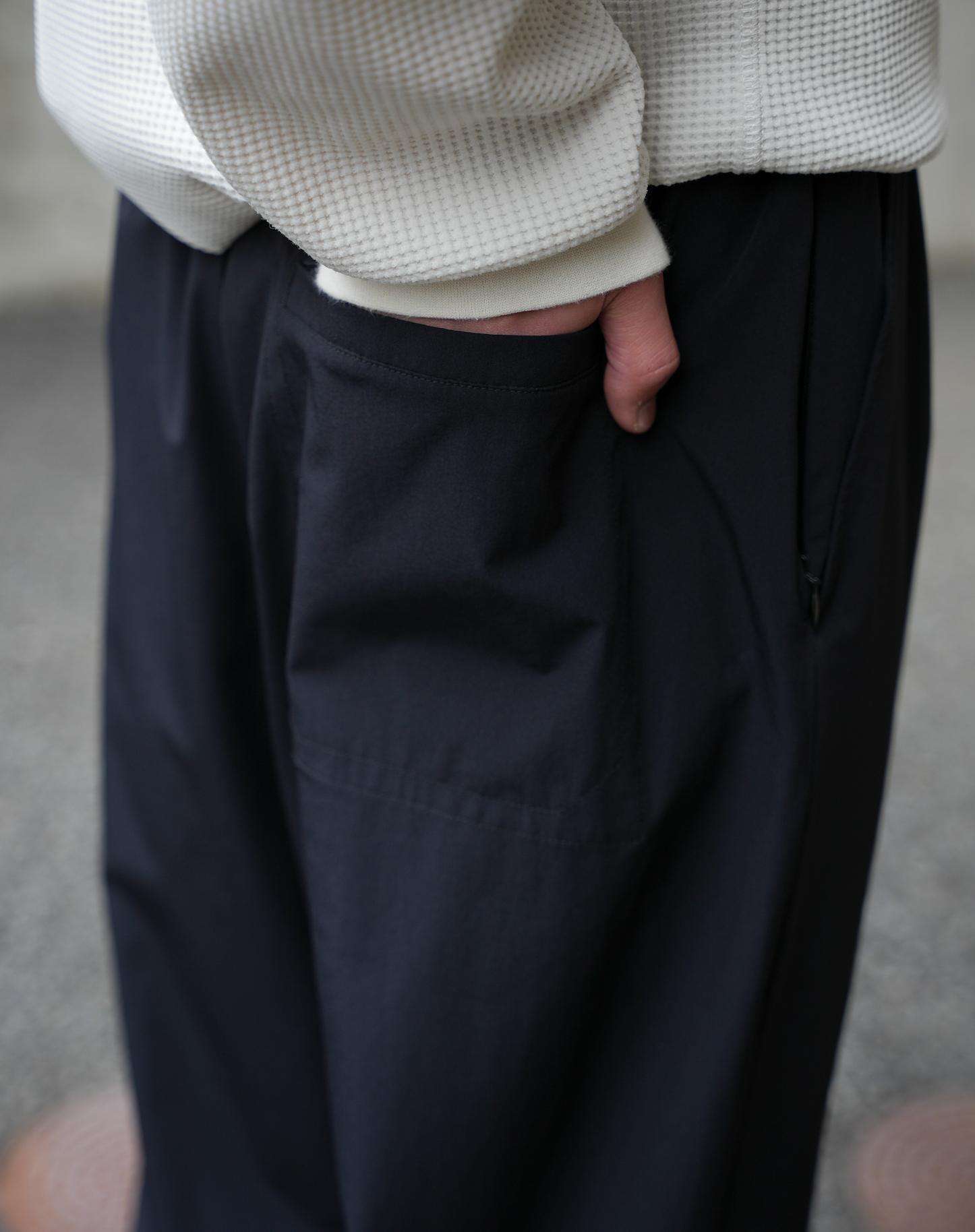 リラックスナイロンパンツ B5125