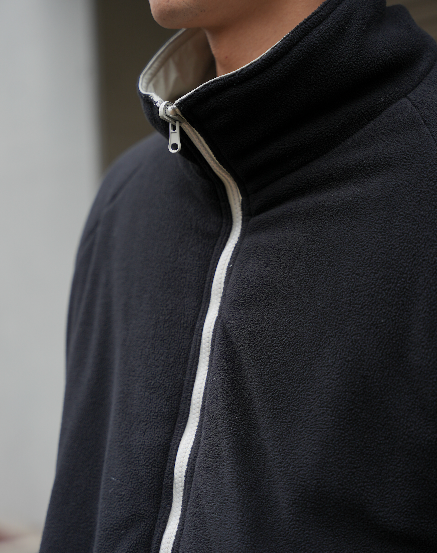 リバーシブルフリースジャケット B5127