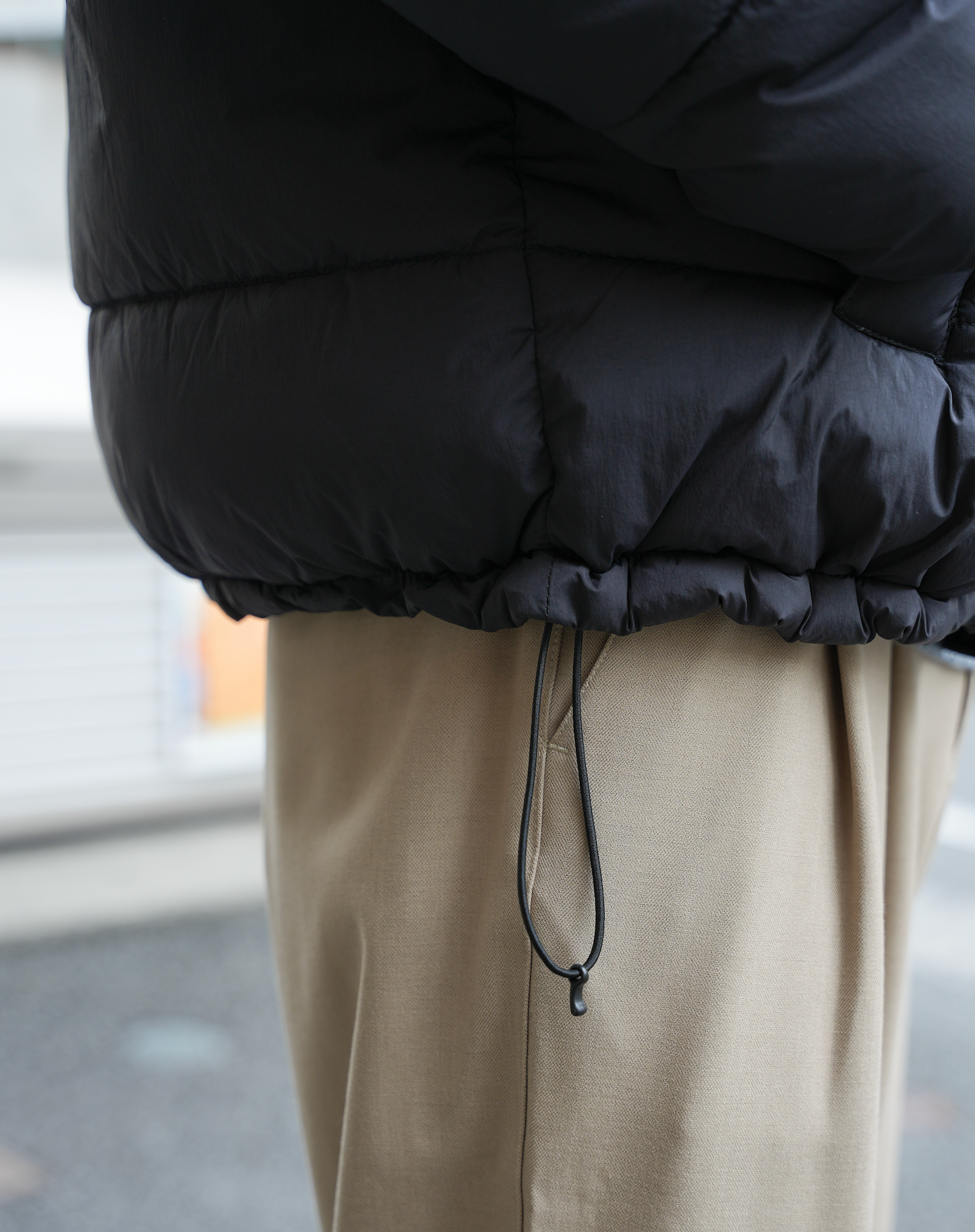 ショートパデットボリュームジャケット B5186