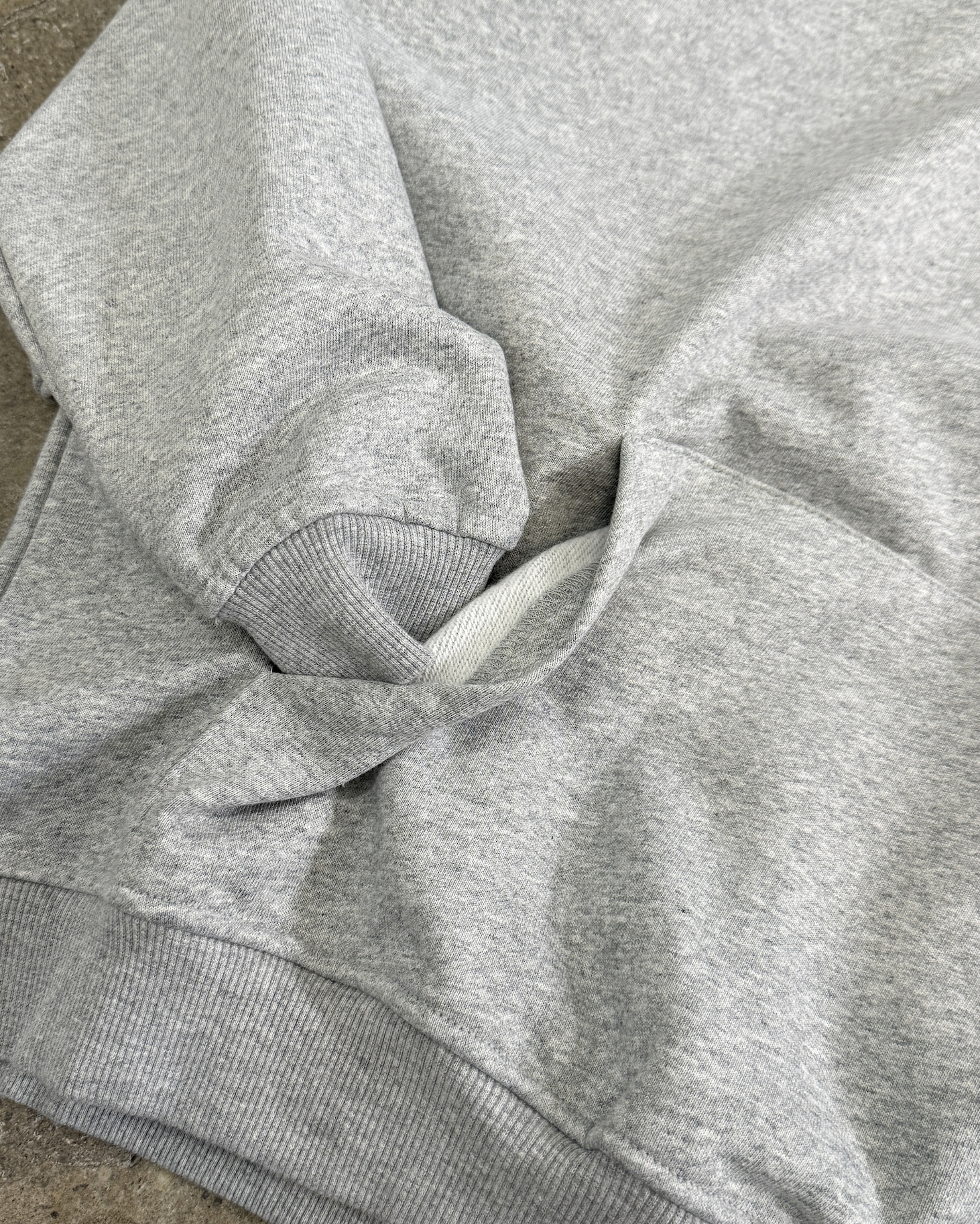 ハーフスナップパーカ B5187