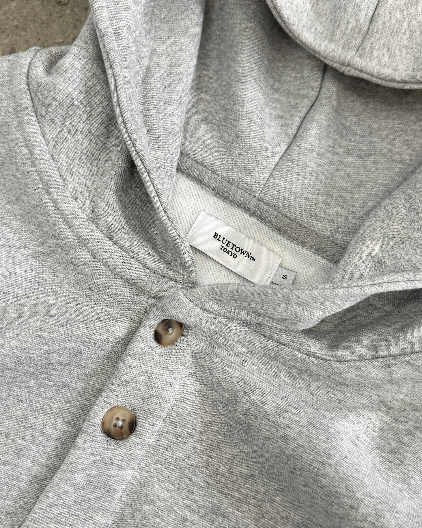 ハーフスナップパーカ B5187