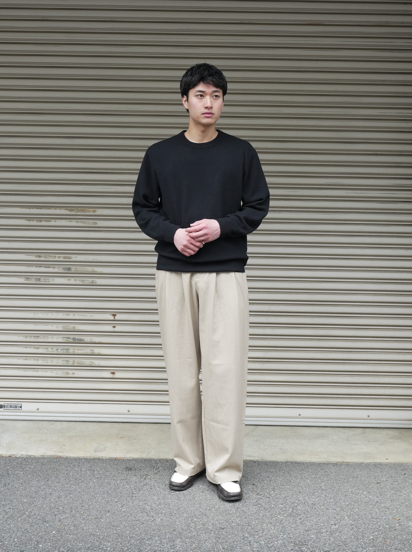 スタッフ着用　175cm /Lサイズ