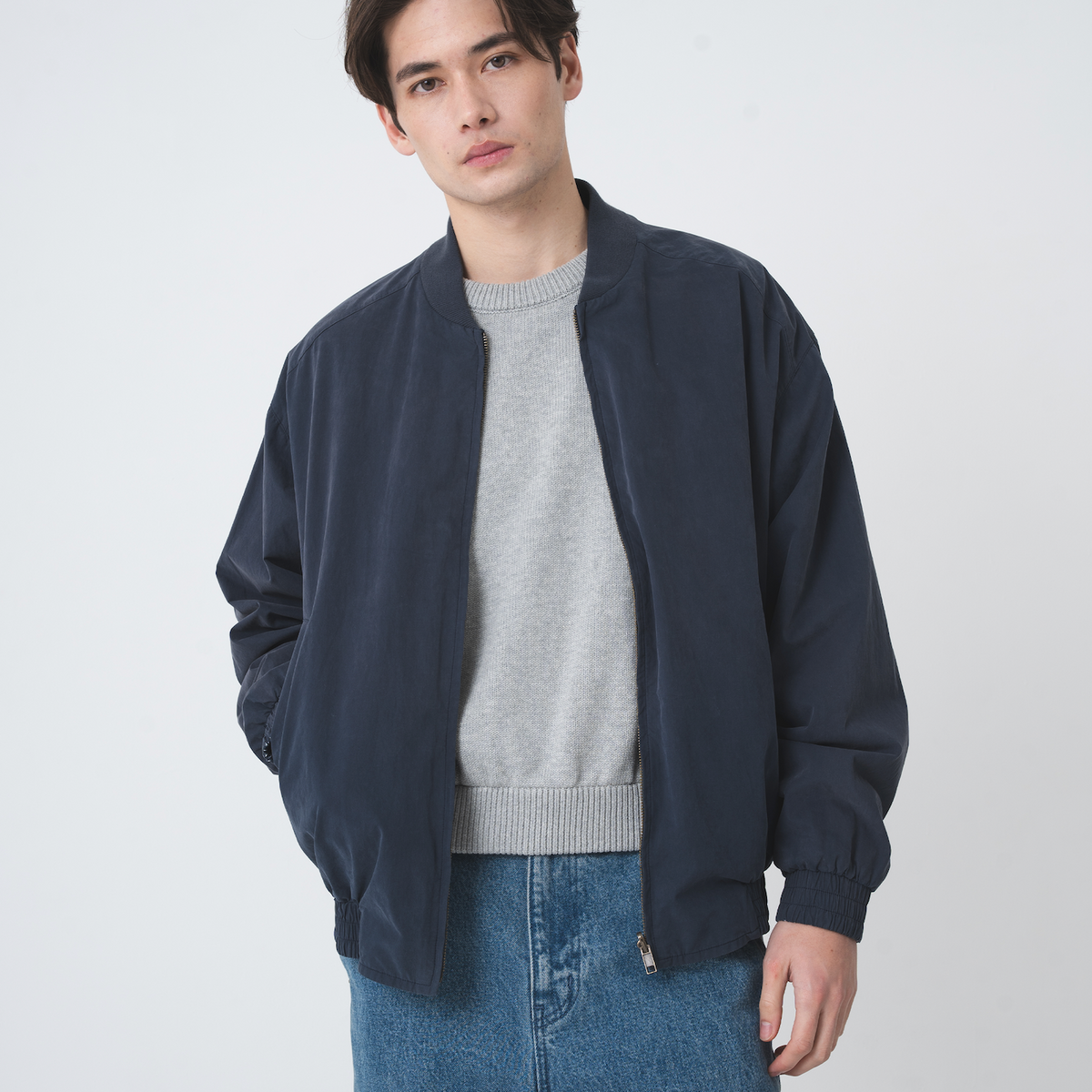 リバーシブルフライトジャケット B5139 メンズファッション ユニ