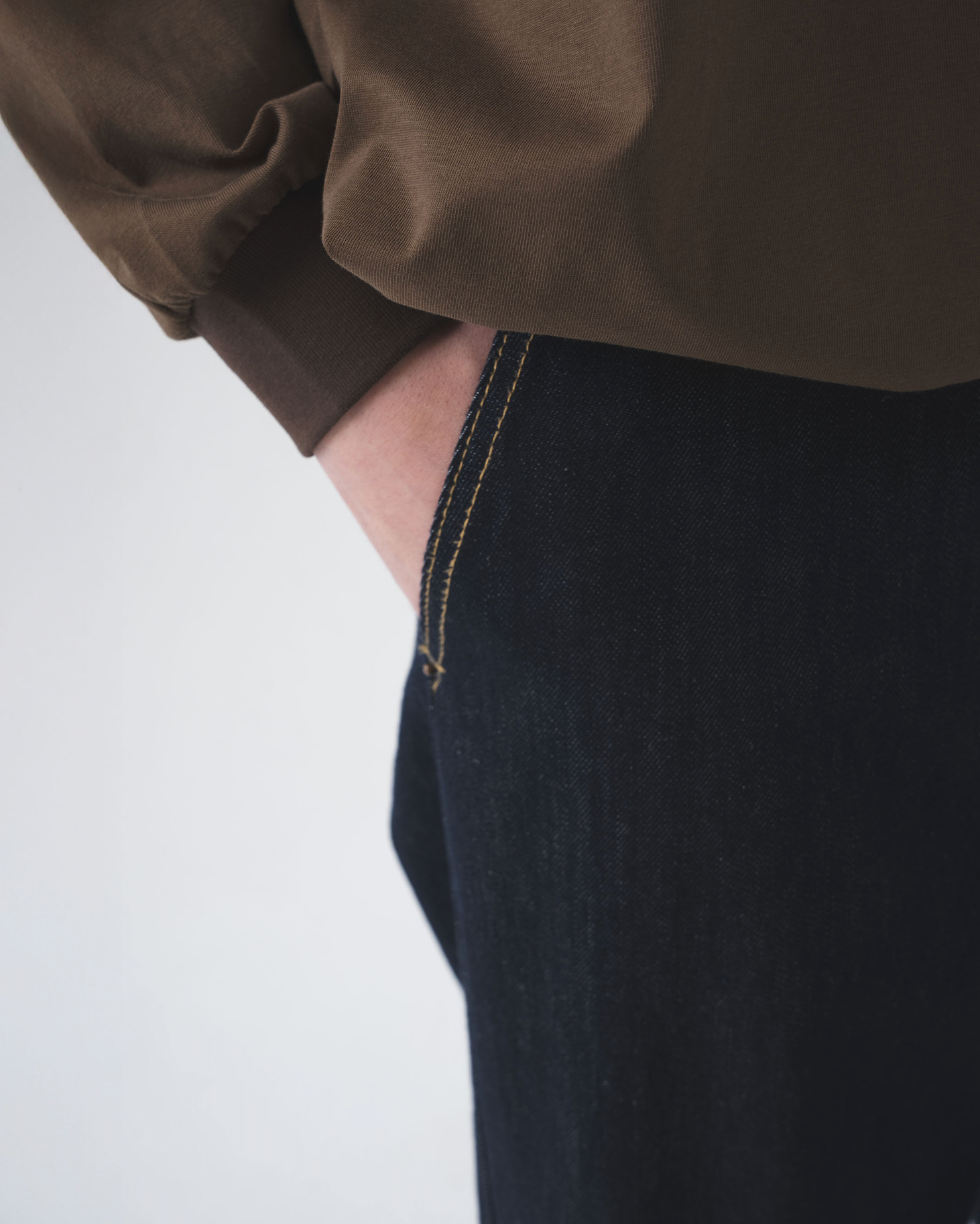 [Partial pre-order sale] Relaxed fit straight jeans B5020 