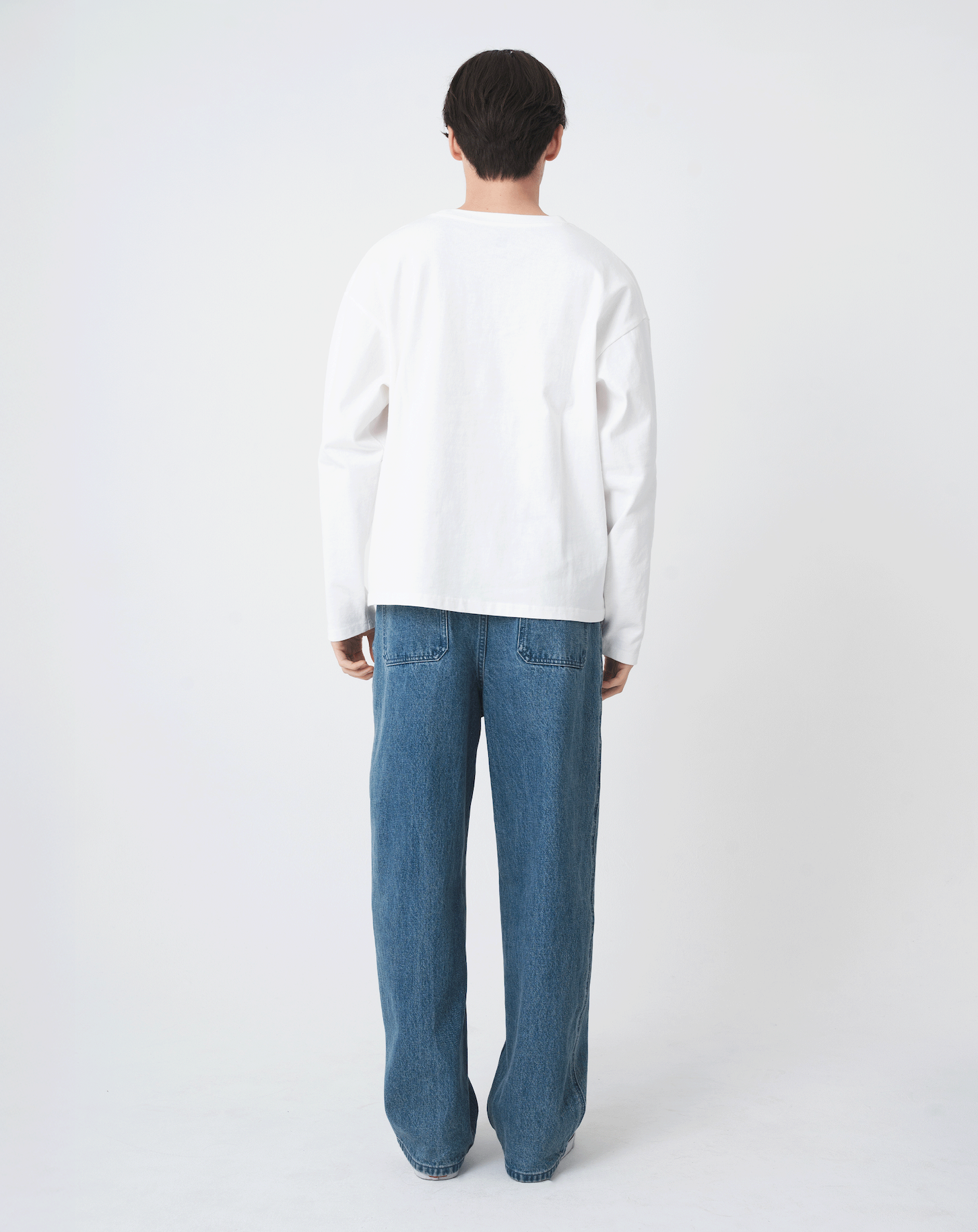 ボックスロングスリーブT B5160