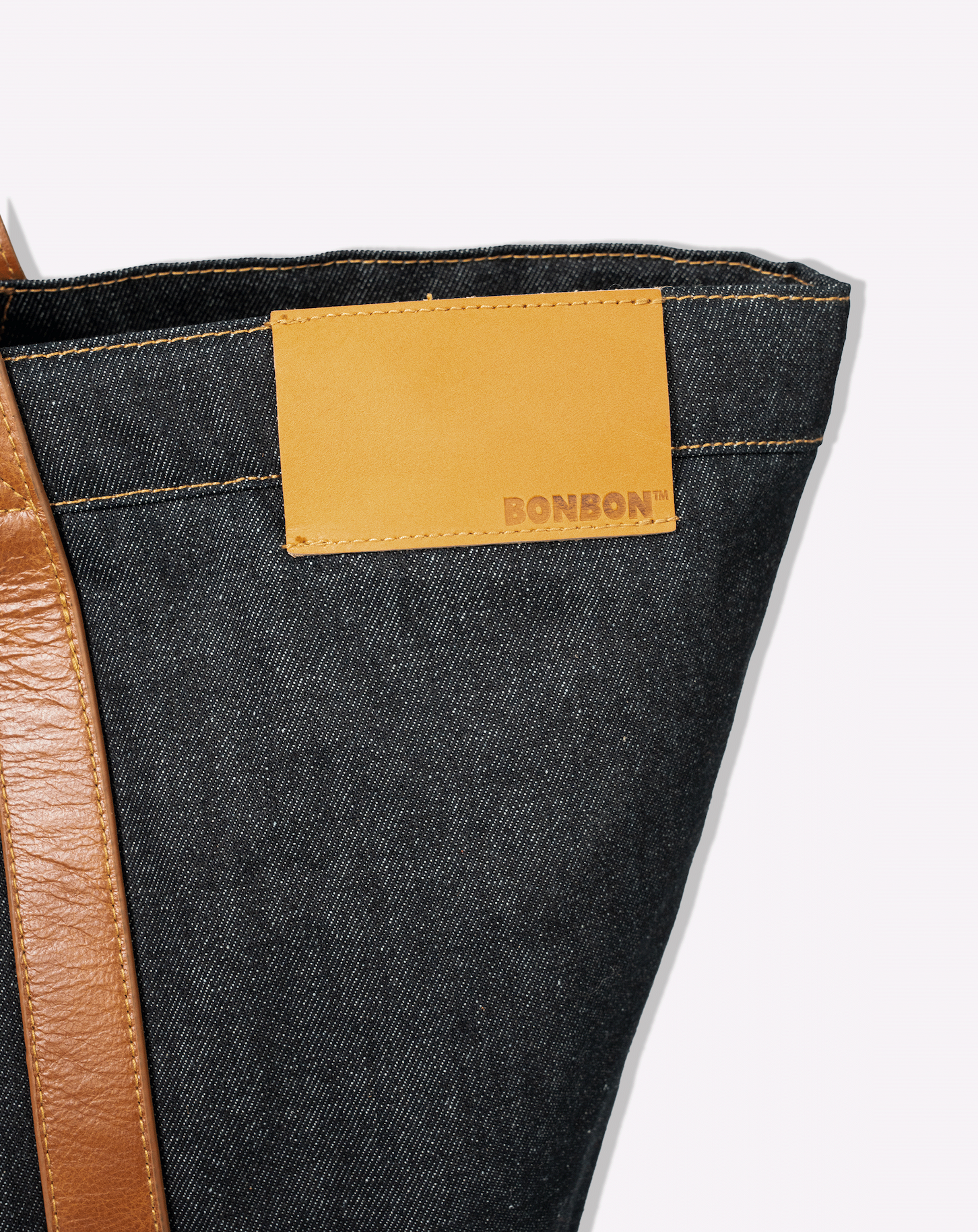 【3月上旬お届け】プレミアムデニムトートバッグ B5163