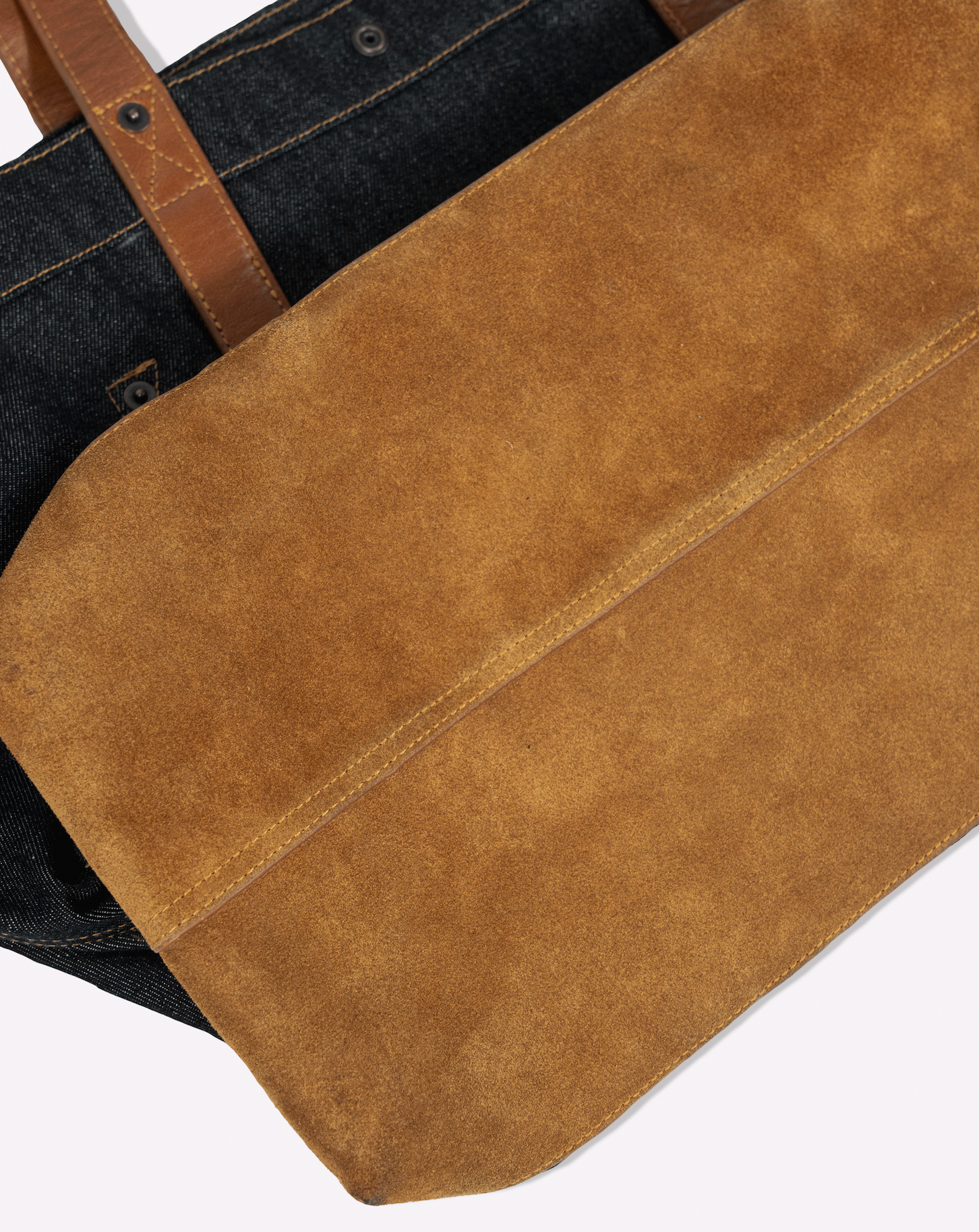 【3月上旬お届け】プレミアムデニムトートバッグ B5163