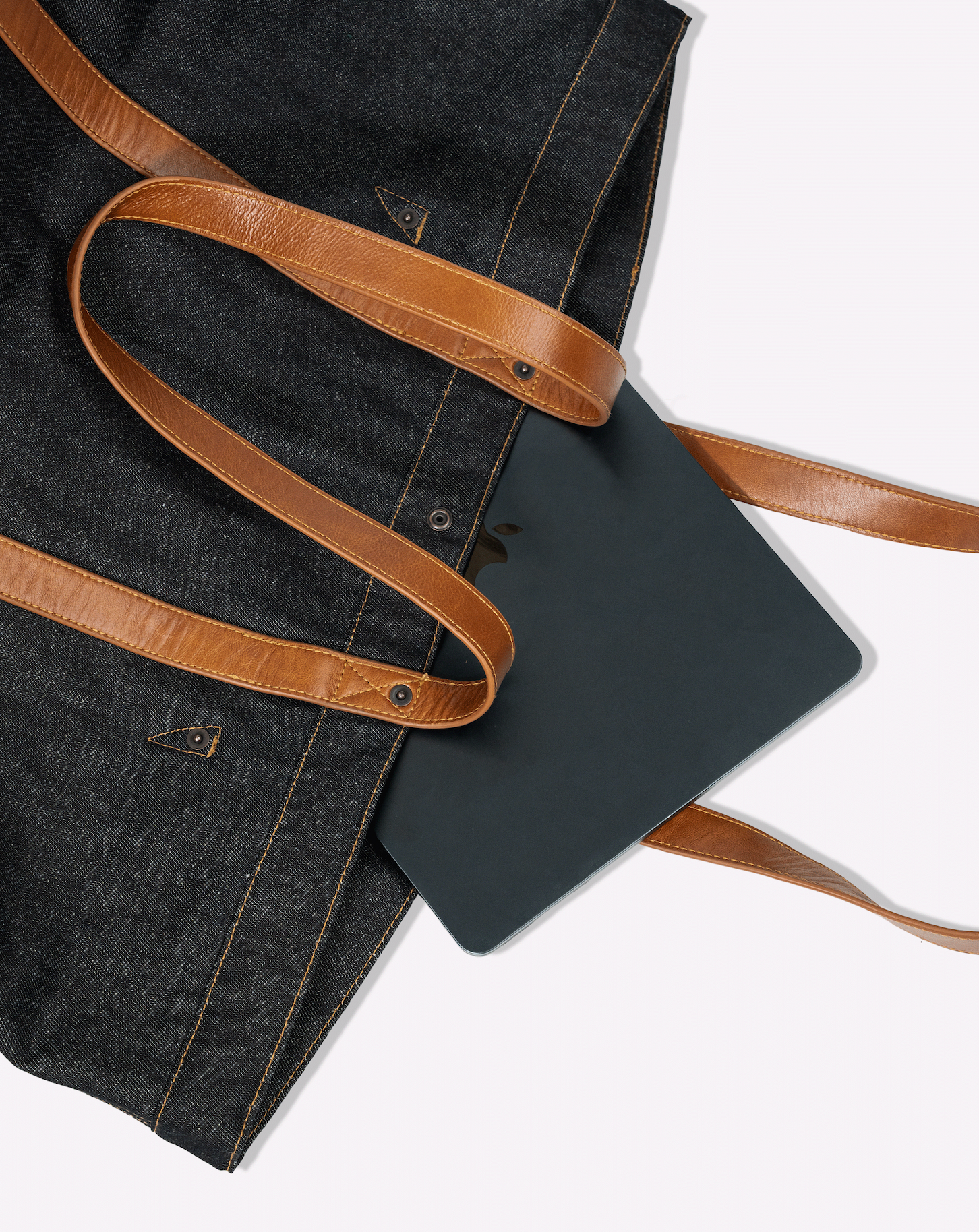 【3月上旬お届け】プレミアムデニムトートバッグ B5163