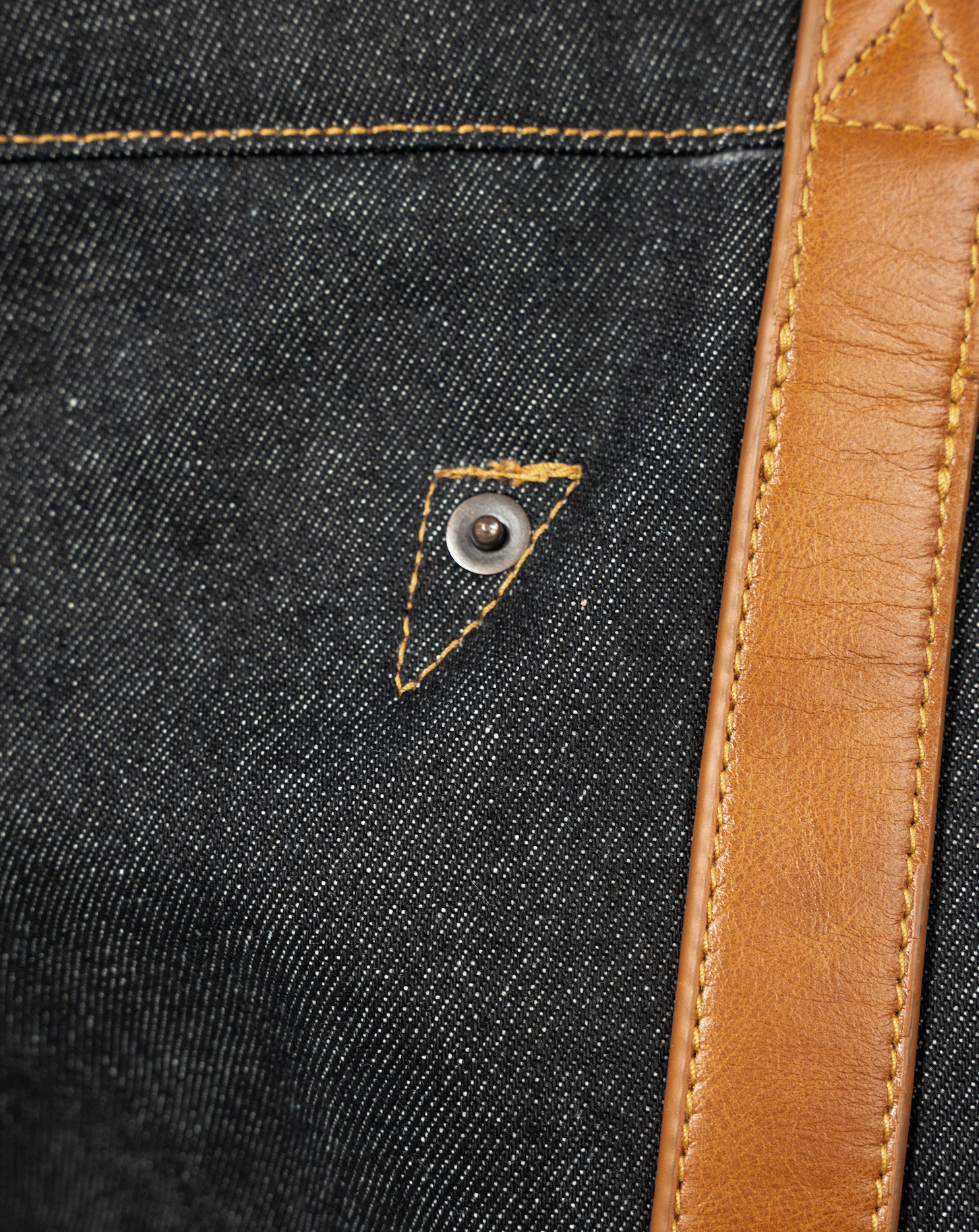 【3月上旬お届け】プレミアムデニムトートバッグ B5163