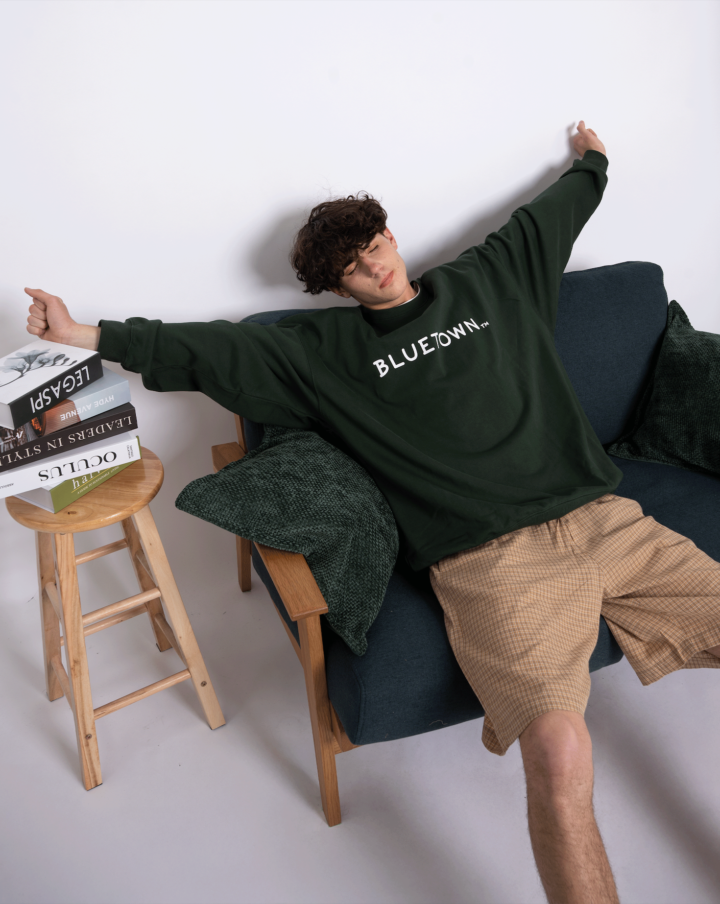 [Delivery within 1 week] Logo sweatshirt B5034