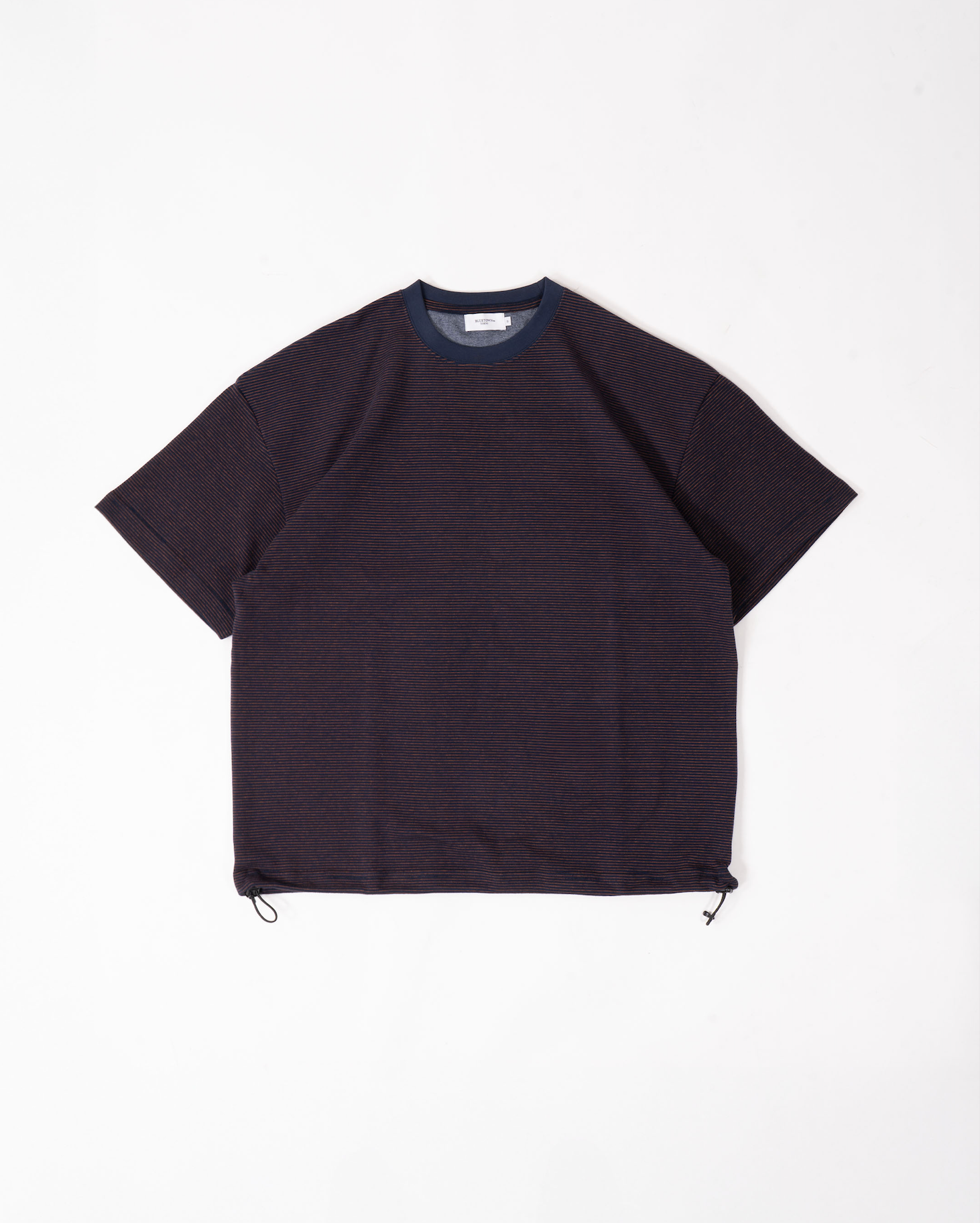 [Delivery within 1 week] Drawstring Border T-shirt B3952
