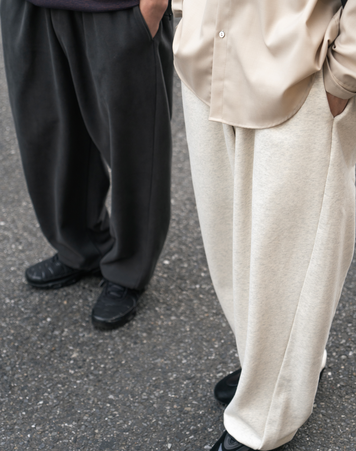 リブスウェットパンツ B5196