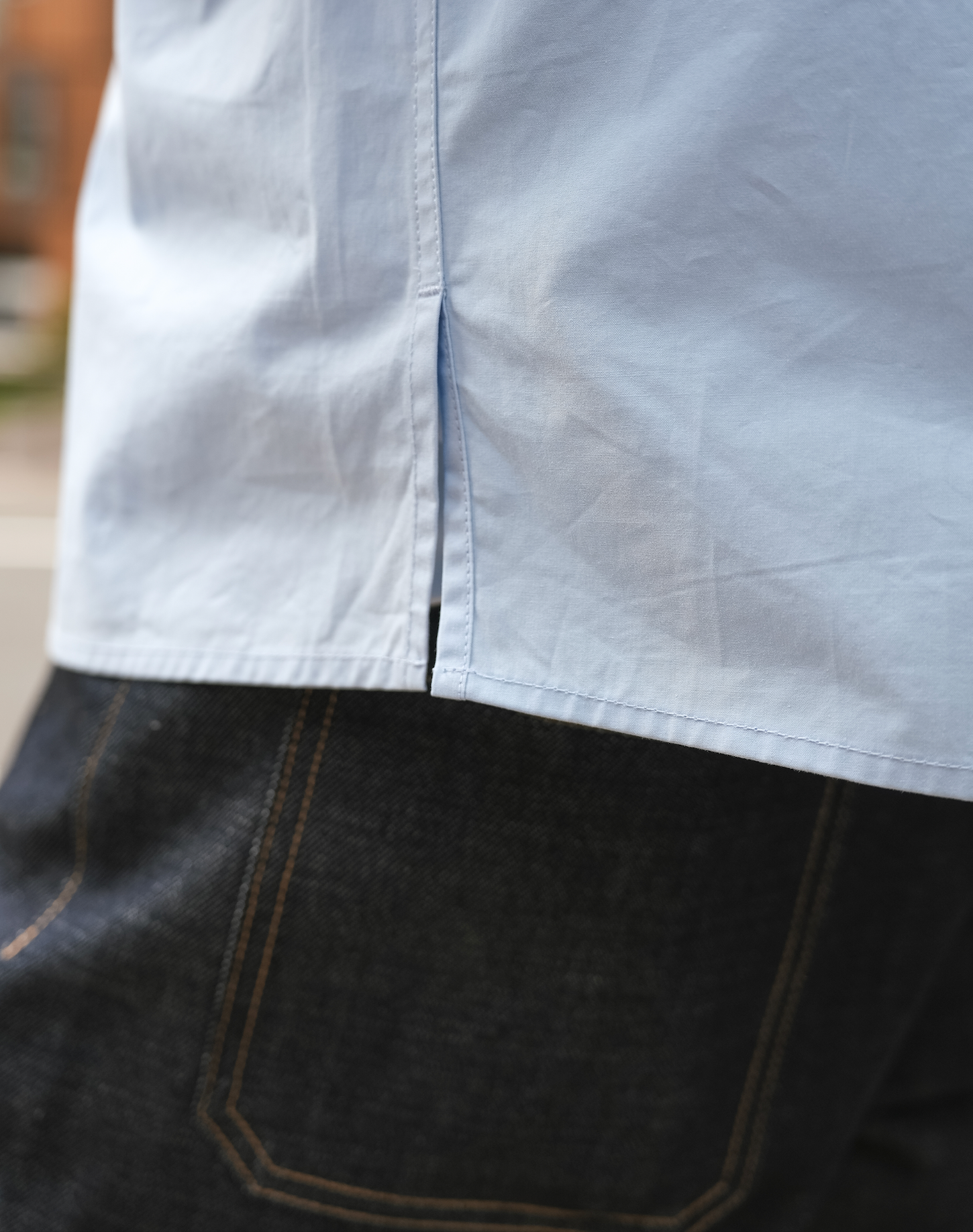 ボックスカットオープンカラーシャツ B5199