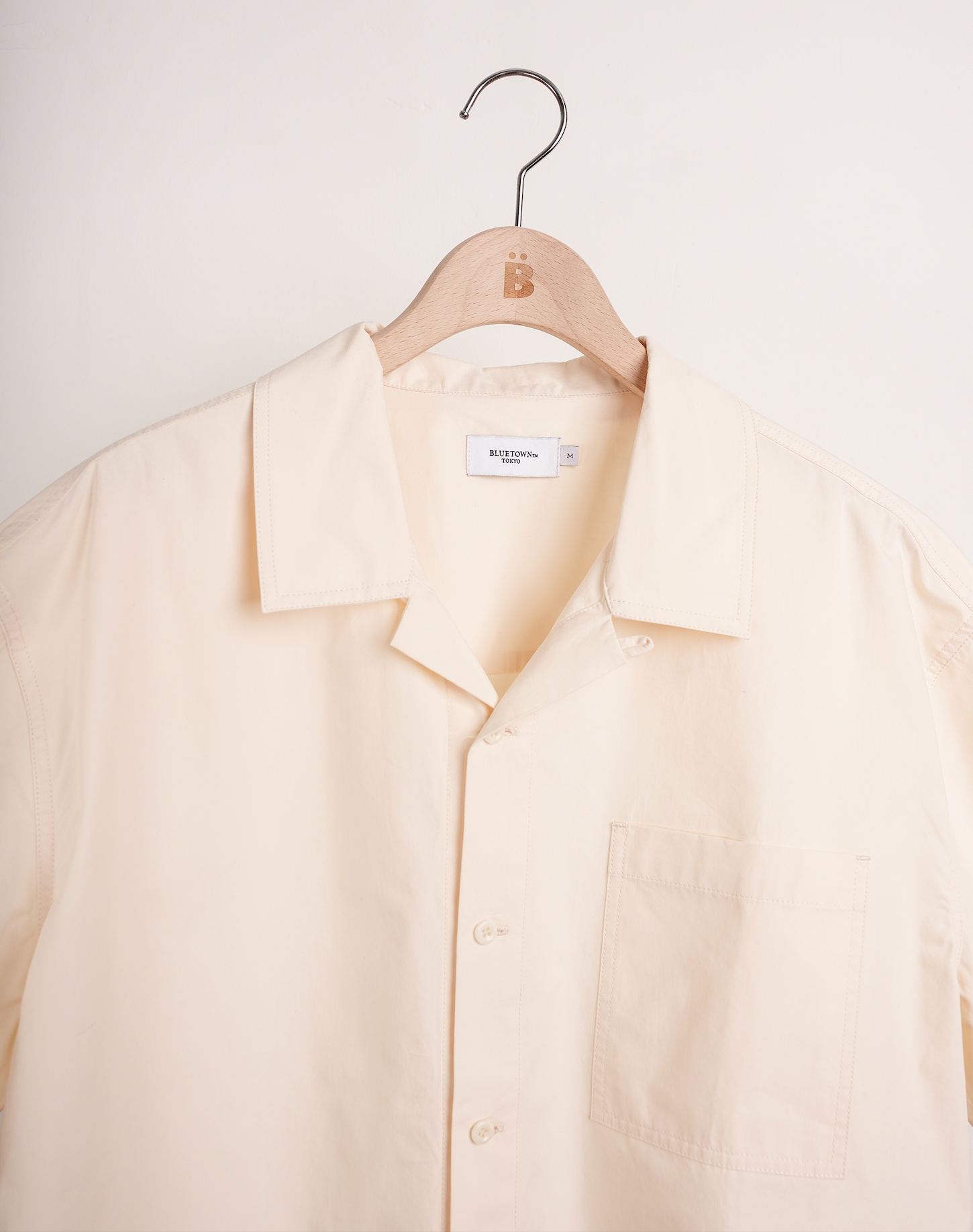 ボックスカットオープンカラーシャツ B5199