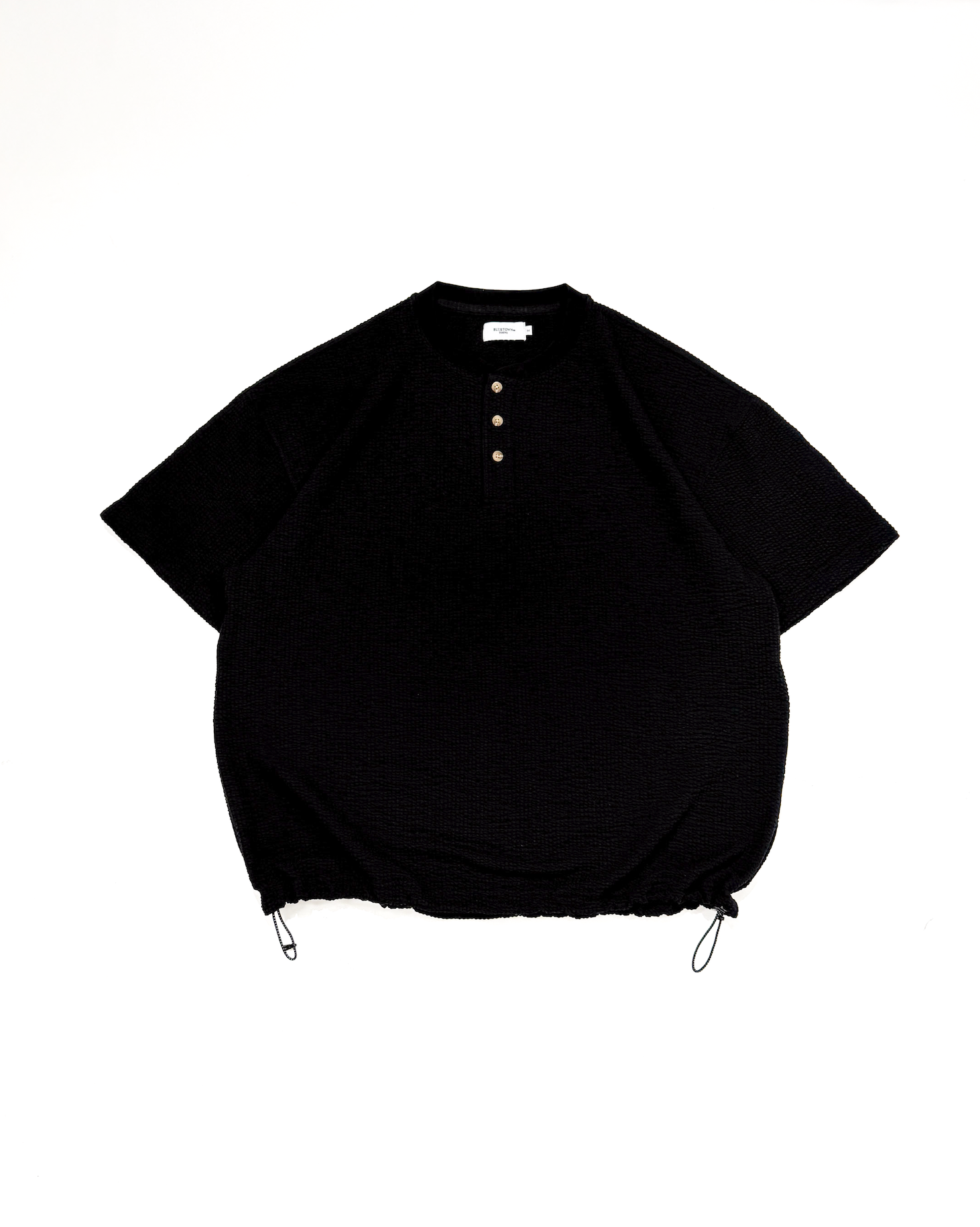 シアサッカーヘンリーネックT B5214