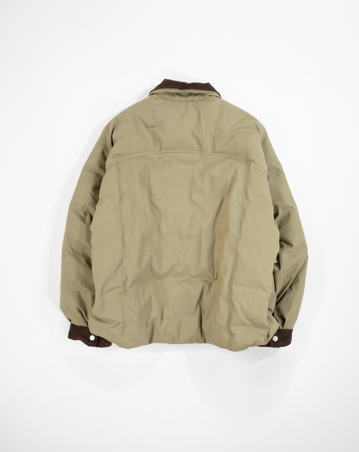 コーデュロイカラーパデッドジャケット B5239
