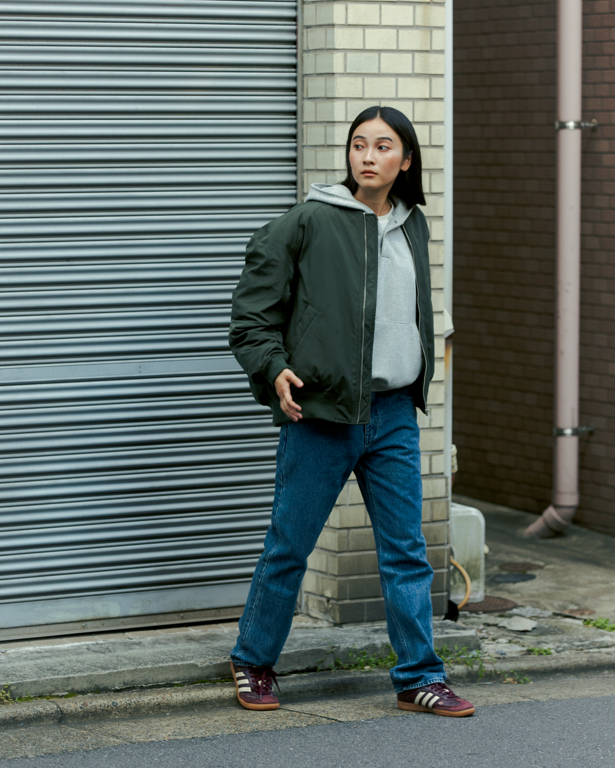 162cm / Sサイズ着用