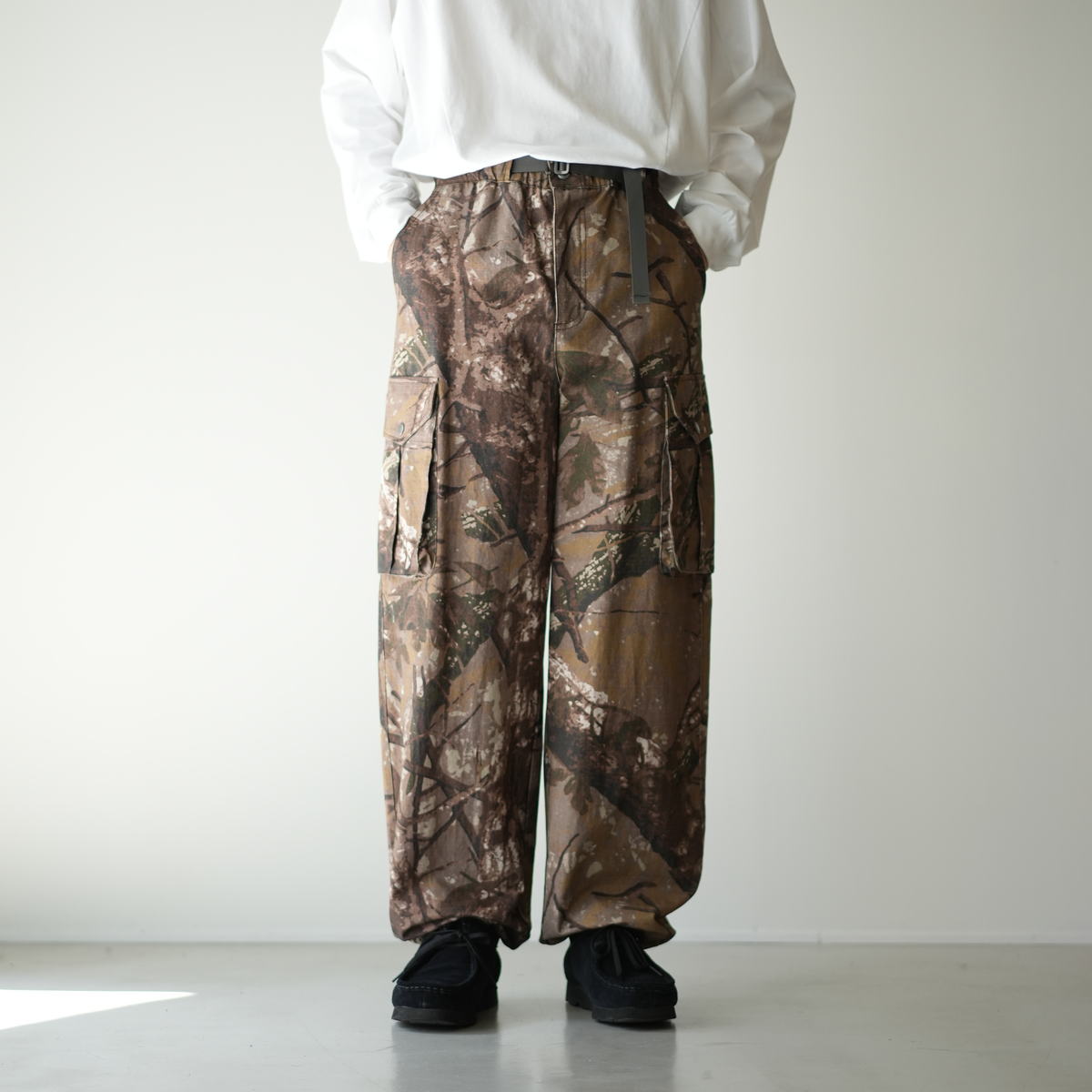 BUTTBILL × BONBON Military Camo Pants B5037 シティガール シティ 