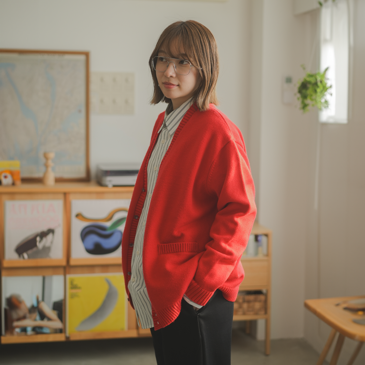 スーパーセール 半額 RELAX BLUETOWN CARDIGAN カジュアル シティボーイ B4009 トップス