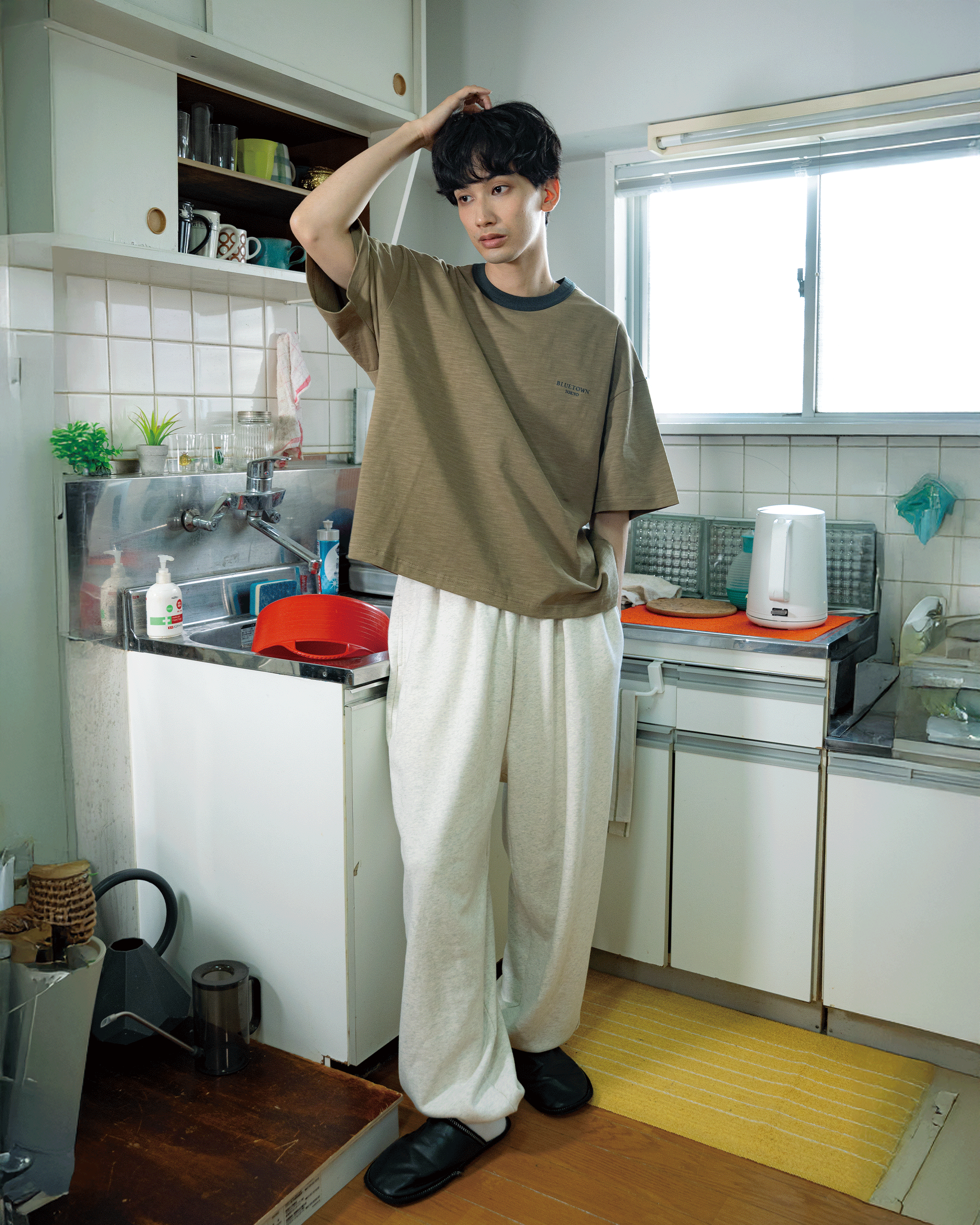 着用モデル180cm  XLサイズ着用