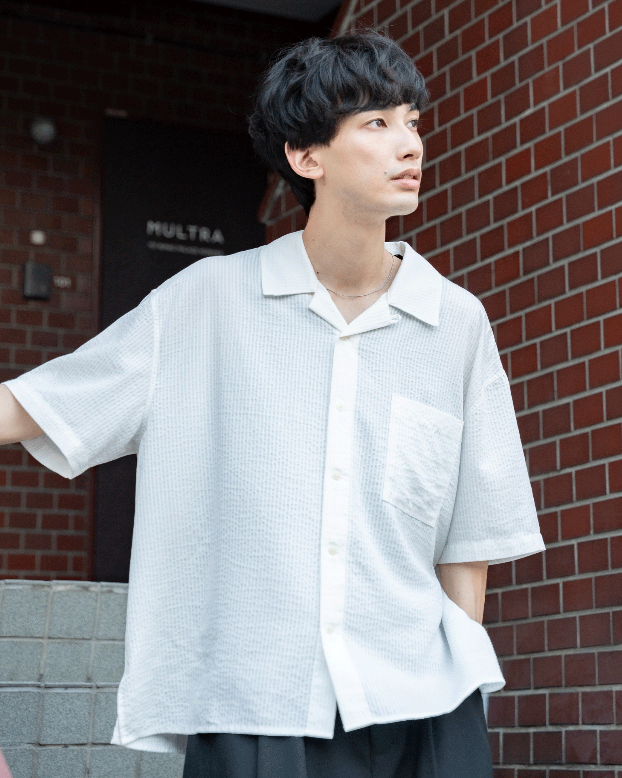 着用モデル180cm  XLサイズ着用
