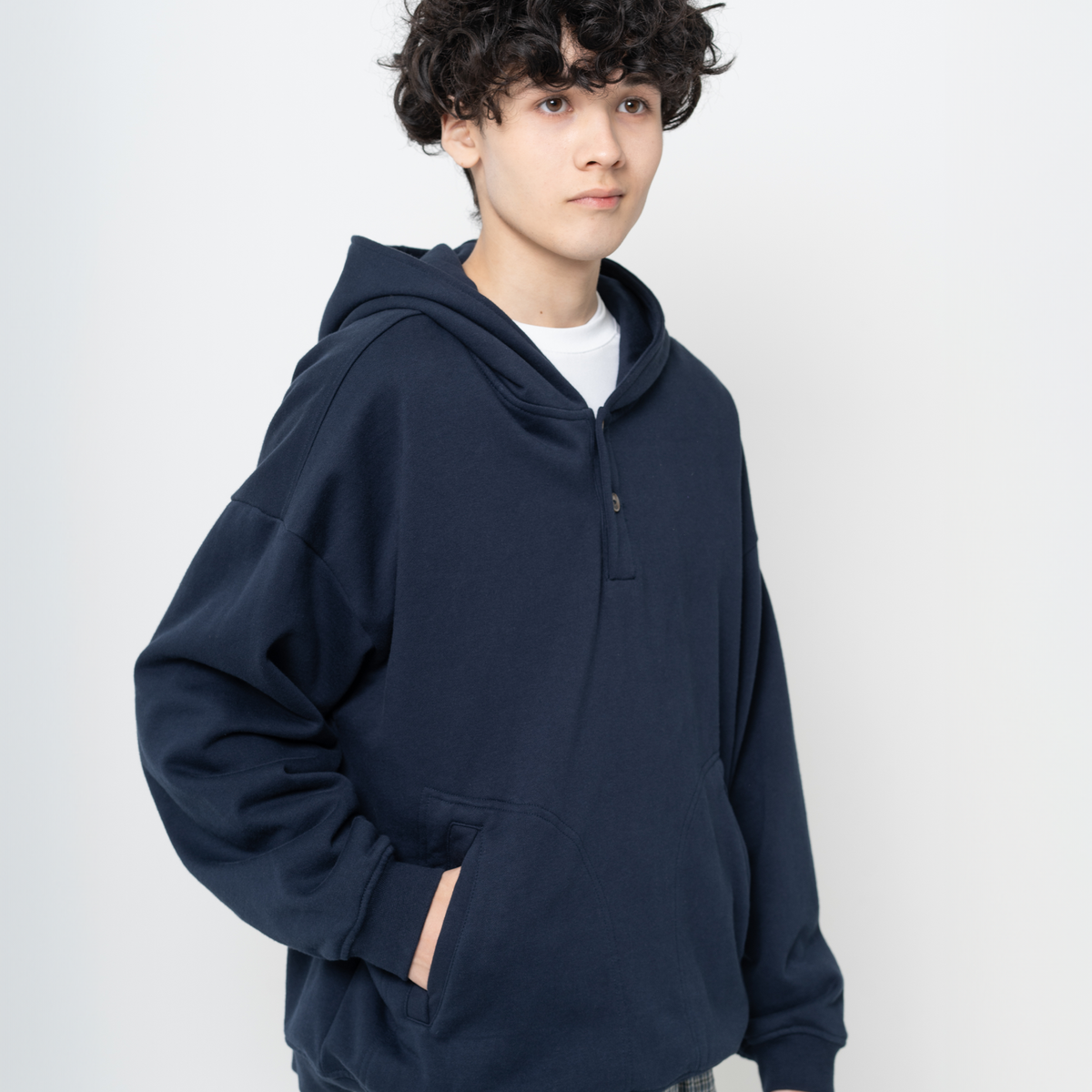 ch!iii フーディ Heavyweight Half Snap Hoodie B5038 シティボーイ シティーボーイ