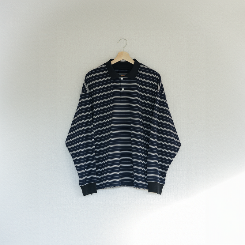 GQ1795◇BONEVILLE : archive ボーダースウェットラガー GQ1795◇BONEVILLE : archive ボーダースウェットラガー