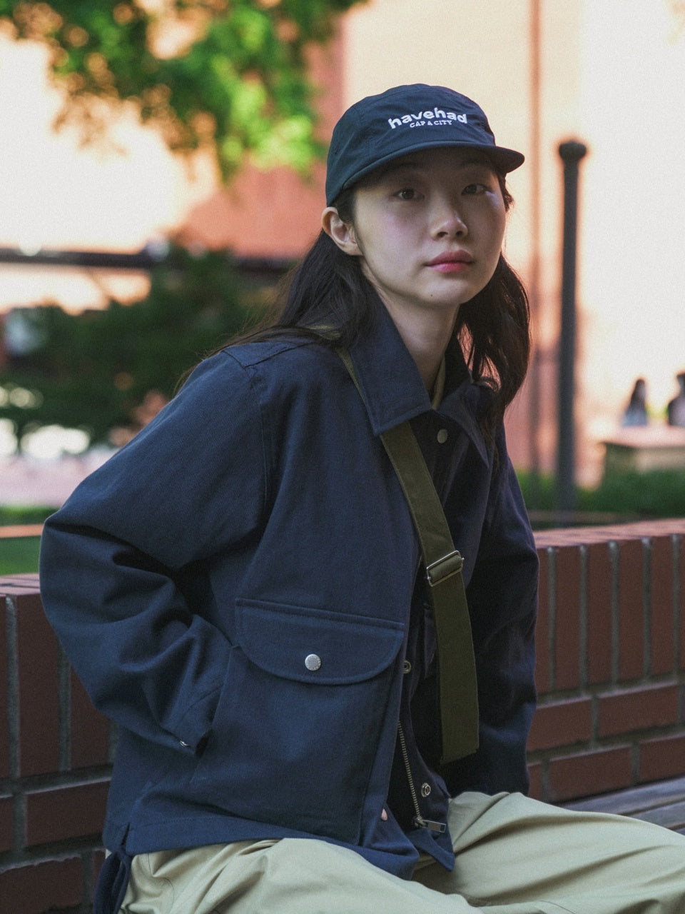 [Delivery within 1 week] Logo Camp Cap B4277