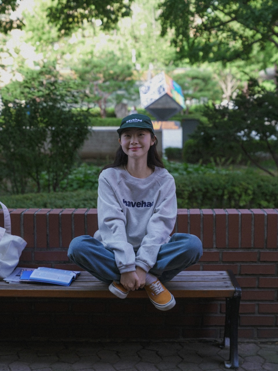 [Delivery within 1 week] Logo Camp Cap B4277