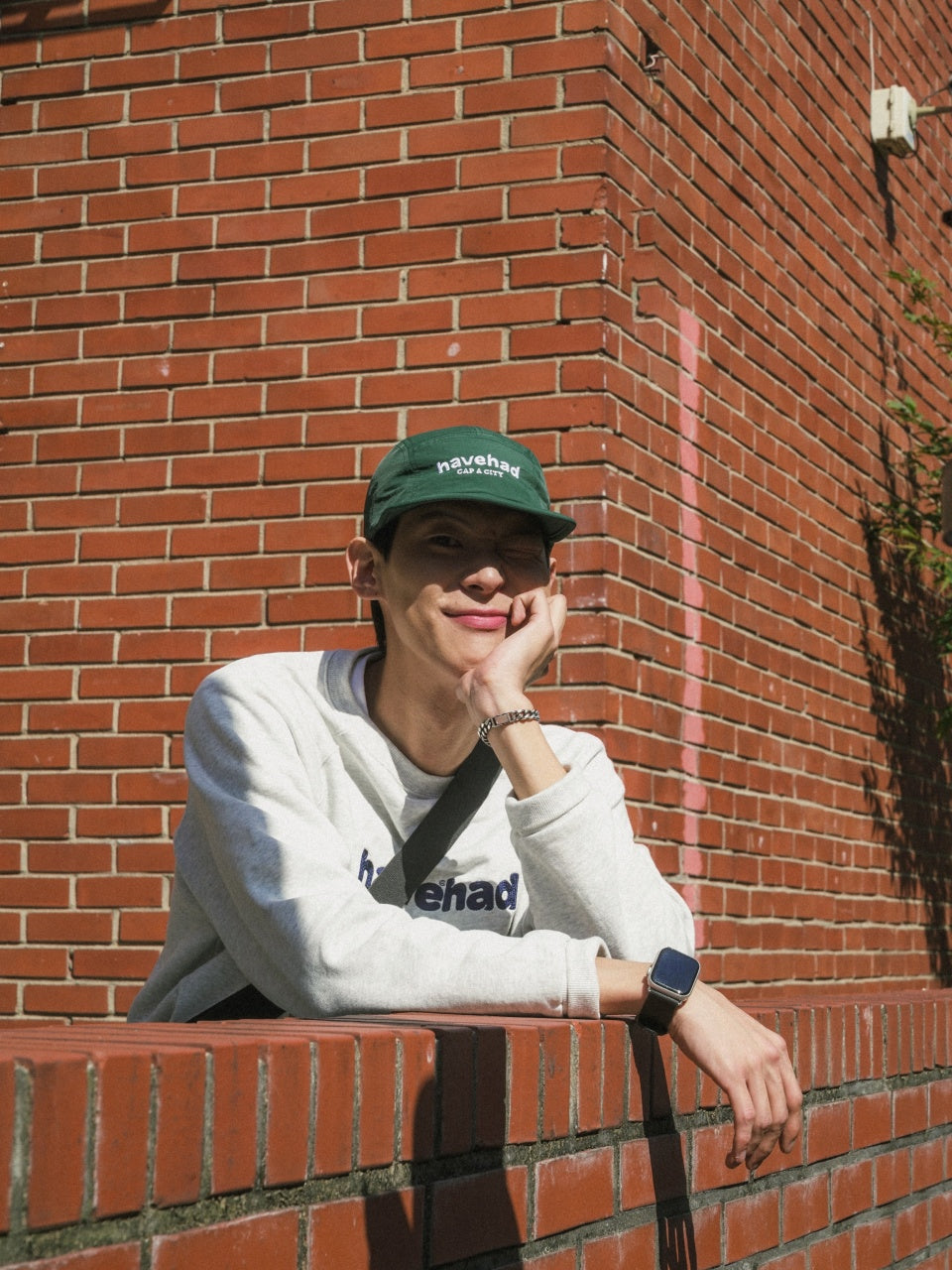 [Delivery within 1 week] Logo Camp Cap B4277