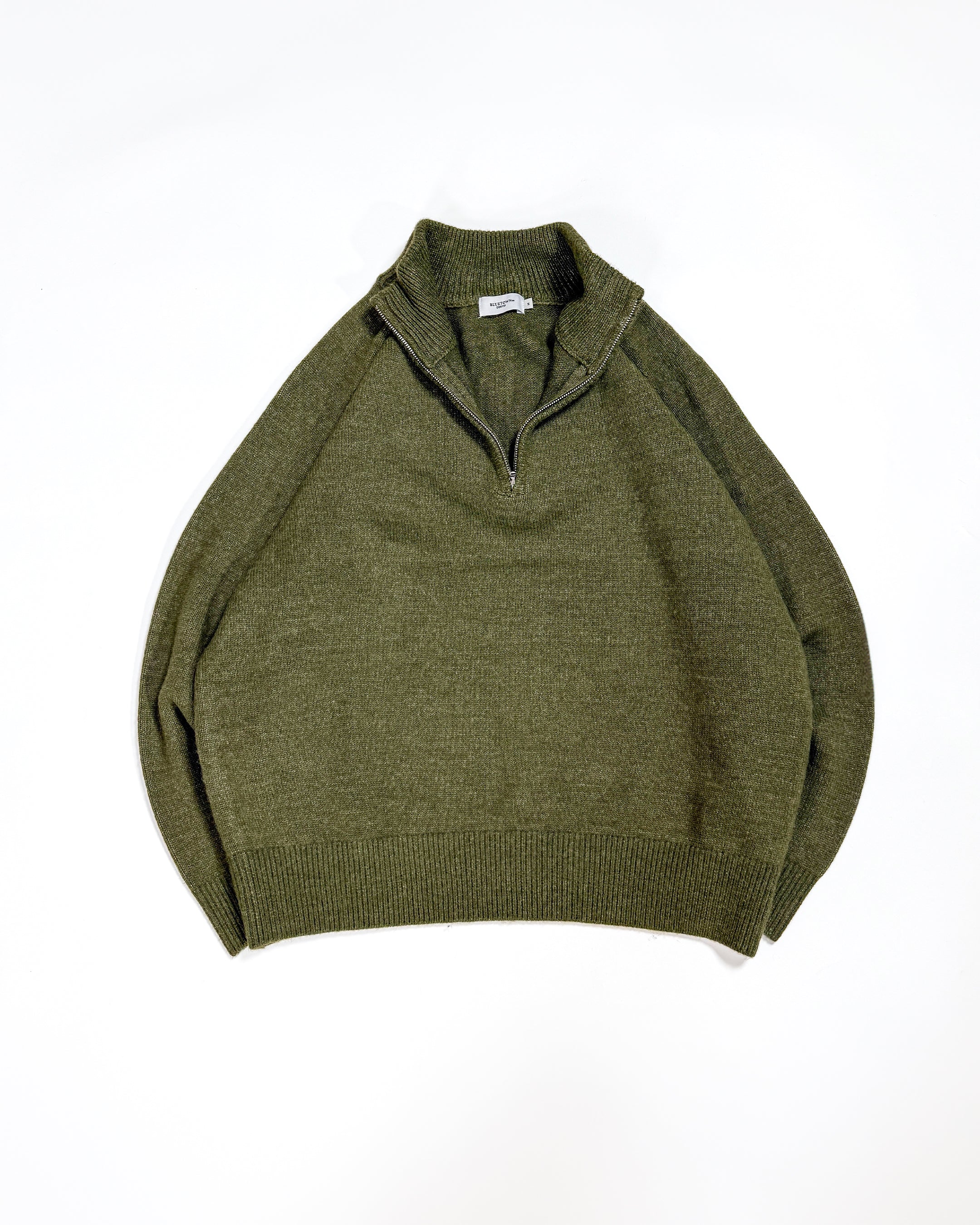 ハーフジップセーター B5185