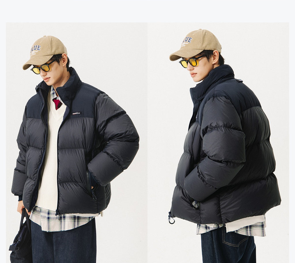 NOTHOMMEBLUE 3 Defense 2way Down Jacket B1176 City Boy Casual Simple  Coordination POPEYE Style NOTHOMMEBLUE Goout goout